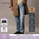 Calvin KleinJeans【復刻90系列】四季款男士美式復古ck淺藍色直筒牛仔褲 UBE-牛仔藍 31