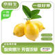 京鮮生 四川黃檸檬6顆  單果80g+ 源頭直發(fā)包郵