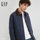 蓋璞男女裝2026秋季經(jīng)典款巴恩風(fēng)燈芯絨翻領(lǐng)口袋棉質(zhì)寬松外套791856
