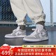 耐克NIKE男女AJ1小迪奧 輕奢感JORDAN 1運動(dòng)休閑鞋DC0774-105白灰40.5