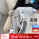 左西男童褲子兒童衛褲春季2026新款男孩韓版休閑長(cháng)褲運動(dòng)褲 灰色 160