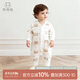 乖奇熊嬰幼兒衣服純棉連體衣早春裝超萌睡衣男女寶寶居家哈衣爬服春秋季