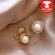思梨珍珠耳釘無(wú)耳洞耳飾超閃無(wú)痛耳夾無(wú)耳洞優(yōu)雅風(fēng)氣質(zhì)輕奢高級感耳環(huán) 金色耳夾