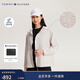 Tommy Hilfiger【防潑水】秋冬女裝戶(hù)外登山徒步輕薄連帽休閑運動(dòng)夾克外套 米白色AC0 S （推薦：100-115斤）