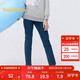巴拉巴拉女童牛仔褲2025春裝兒童小腳褲子中大童時(shí)尚繡花長(cháng)褲209125108005