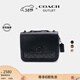 蔻馳（COACH）【專(zhuān)享直降】奧萊女士女包經(jīng)典標志鉚釘裝飾MADISON單肩包斜挎 混合木炭灰色黑色(新款)