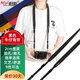 耐影 相機肩帶單反背帶微單拍立得掛繩復古牛仔運動(dòng)掛脖單肩帶多色選擇減壓設計舒適耐用文藝相機肩帶 黑色
