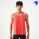NEDAO26新品內道柔風(fēng)背心5.0男女透氣排汗速干跑步訓練運動(dòng)風(fēng)洞背心 閃電紅（男） M