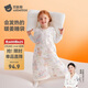 貝肽斯嬰兒睡袋暖姜恒溫兒童背心睡袋嬰幼兒防踢被睡衣秋冬中厚 莊園S