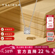 謝瑞麟（TSL）新年禮物18K金鉆石項鏈女牛角鑲爪輕奢白金吊墜套鏈生日64073 鉆石共1顆，約7分
