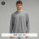 lululemon丨Relaxed Fit 男士訓練寬松剪裁長(cháng)袖 T 恤 LM3DIFS 雜色黑 S