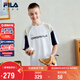 FILA【斐云棉】斐樂(lè )兒童短袖T恤2026夏季男女童復古上衣球衣