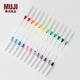 無(wú)印良品 MUJI 可水洗彩色馬克筆 6色/24色 多色 套裝 手繪DIY 24色(24支)