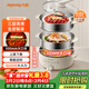 九陽(yáng)（Joyoung）電蒸鍋快速蒸汽電煮鍋蒸煮一體電火鍋18L三層大容量上蒸下煮家用不銹鋼多用途鍋DZ180HG-GZ180