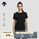 DESCENTE迪桑特WOMEN’S TRAINING系列女士短袖針織衫 BK-黑色 M (165/84A)