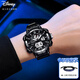 迪士尼（Disney）手表男學(xué)生潮流運動(dòng)防水青少年初中生高中學(xué)生多功能電子表開(kāi)學(xué)