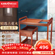 金灶（KAMJOVE） 多功能組合式木雕移動(dòng)茶車(chē)茶盤(pán) 整套茶具套裝全自動(dòng)上水電熱水壺 KW-6000單茶車(chē)木框 1個(gè)