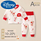 迪士尼（Disney）嬰兒保暖內衣套裝新生兒夾棉衣服春秋寶寶秋衣褲秋冬季打底兩件套 A發(fā)財神龍 中國風(fēng)無(wú)骨保曖套裝 80