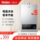 海爾（Haier）12MY3L燃氣熱水器天然氣12/13升家用洗澡強排式水氣雙調節能恒溫即熱式直流變頻風(fēng)智能變升APP智控 13L 天然氣  水氣雙調