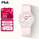 斐樂(lè )（FILA）新年禮物學(xué)生表男女機械靜音指針初高中考試手表兒童手表6586-006