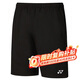 尤尼克斯YONEX羽毛球網(wǎng)球運動(dòng)服男短褲yy速干15048CR-007黑色XL/O