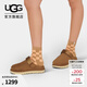 UGG春季男女同款舒適休閑平底魔術(shù)貼一腳蹬單鞋包頭涼鞋 1138252 CHE | 栗色 39