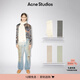 Acne Studios【禮物】流蘇羊毛窄款圍巾披肩兩用 暖白色 均碼