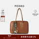 PEDRO新年禮物大號吐司包啟示錄系列大容量保齡球包女包PW2-66390006 可可棕（贈掛件） L