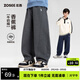 左西童裝男童褲子兒童香蕉褲2026新款中大童春裝運動(dòng)褲潮 深灰色 150