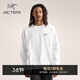 ARC'TERYX始祖鳥(niǎo) KRAGG COTTON LS 男子 棉質(zhì)長(cháng)袖T恤 WHITE LIGHT / BLACK/石膏白/黑色 L