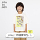 jnby by JNBY新款江南布衣童裝套頭圓領(lǐng)棉質(zhì)短袖T恤25夏男女童1P5111440 100/本白 150 cm