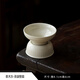 深茶里草木灰釉品茗杯小茶杯陶瓷功夫茶具套裝蓋碗茶壺茶海茶漏高檔防燙 草木灰-茶漏整套