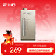 飛傲（FiiO）便攜式可充電鋰電池懷舊復古迷你立體聲耳放FM收音機 RR11 鈦金色