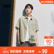 森馬（Semir）短袖襯衫男夏季棉麻純色日常通勤上衣簡(jiǎn)約百搭外穿101325104101