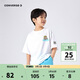 匡威Converse童裝卡通童裝短T2025年夏季男女童寬松清涼舒適兒童上衣