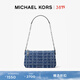 MICHAEL KORS【新年禮物】邁克高仕 MK Empire 女士中號丹寧腋下包 牛仔藍 405 NS