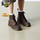 馬丁博士（Dr.Martens）1460 Crazy Horse男女美拉德瘋馬皮馬丁靴 深棕色 37