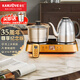 金灶（KAMJOVE）旗艦系列全自動(dòng)順泉手把上水電熱水壺遙控智能燒水壺316不銹鋼茶藝爐 1.2L EC8