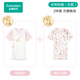 全棉時(shí)代嬰兒和袍2件裝連體服紗布初生新生寶寶睡衣嬰幼兒爬爬服抗菌 【新品】秋瓷粉+甜心花園 (長(cháng)款 抗菌紗布) 66cm