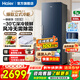海爾（Haier）立式冰柜 290/335升風(fēng)冷無(wú)霜家用冷柜雙拼 冷藏冷凍小冰柜家用商用母乳小型冰箱冷柜 335升 +星石藍【風(fēng)冷無(wú)霜】+雙變頻