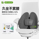 米喬（minicute）人體工學(xué)腰墊汽車(chē)腰靠靠墊座椅靠背辦公室腰墊靠枕節日禮物 氣動(dòng)護脊版-古典灰