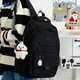回力（Warrior）雙肩包女生大容量書(shū)包百搭ins初高中生雙肩包簡(jiǎn)約大學(xué)生電腦背包 黑色 【七大隔層】