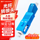 賽纖電信級光纖轉接頭SC-LC公母頭光纖耦合器圓轉方頭光功率紅光筆對接頭