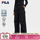 FILA斐樂(lè )【楊冪同款】女士梭織長(cháng)褲2025冬季時(shí)尚簡(jiǎn)約休閑舒適工裝褲