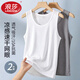 浪莎背心男士冰絲薄款夏季網(wǎng)眼打底內衣無(wú)袖運動(dòng)健身汗衫跨欄背心