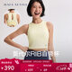 MAIA ACTIVE 莫代爾rib自帶杯BRA 健身文胸瑜伽文胸背心后背鏤空上衣 52BR04 嫩豆黃 M