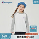 Champion冠軍男女童長(cháng)袖T恤2025秋季新款大小童親子薄舒適插肩兒童上衣