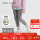 巴拉巴拉balaOne童裝兒童打底褲女童2025秋冬裝加絨長(cháng)褲保暖209425123001