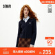 森馬（Semir）商場(chǎng)同款|森柔針織開(kāi)衫女冬季襯衫領(lǐng)假兩件2025毛衫101725107022