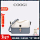 COOGI包包女款輕奢侈女士包單肩斜跨包生日新年情人節禮物送女友老婆 藍色